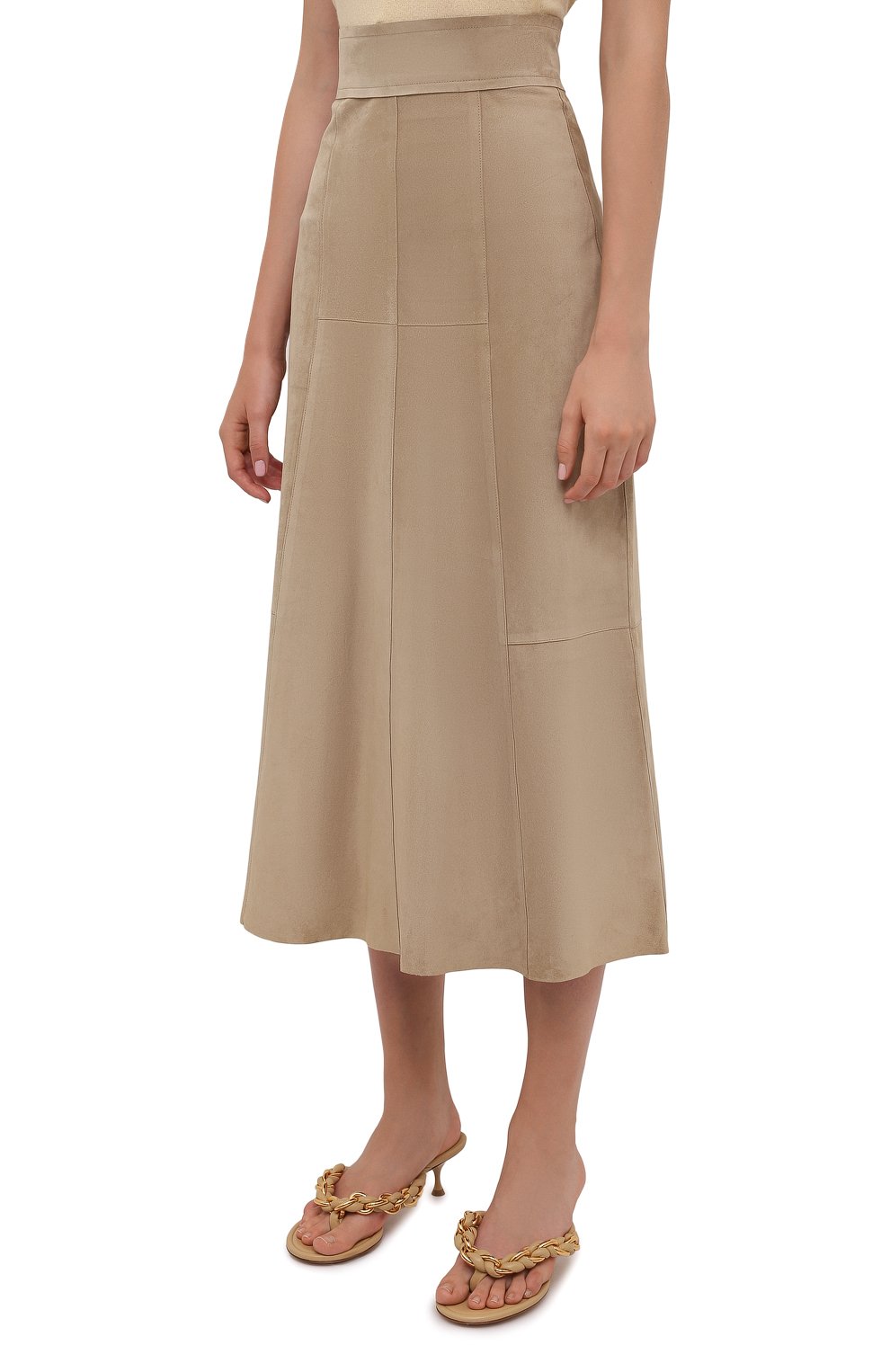 Замшевая юбка ISABEL MARANT, арт. JU1340-21A003I/CAX0MIA, фото 3