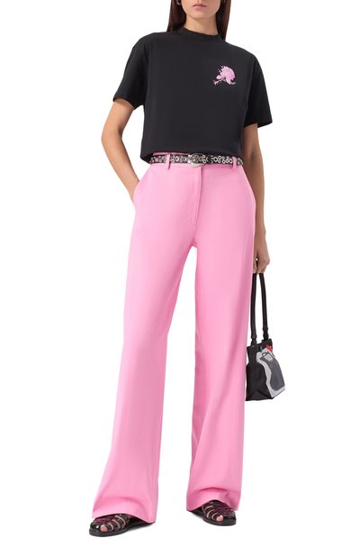 Хлопковая футболка OFF-WHITE, арт. 0WAA089S25JER001, фото 2