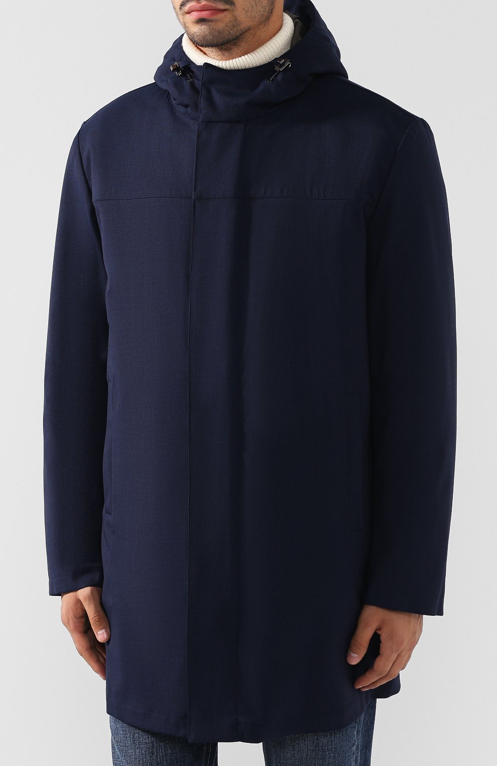 Утепленная парка на молнии с капюшоном LORO PIANA, арт. FAI2417, фото 3