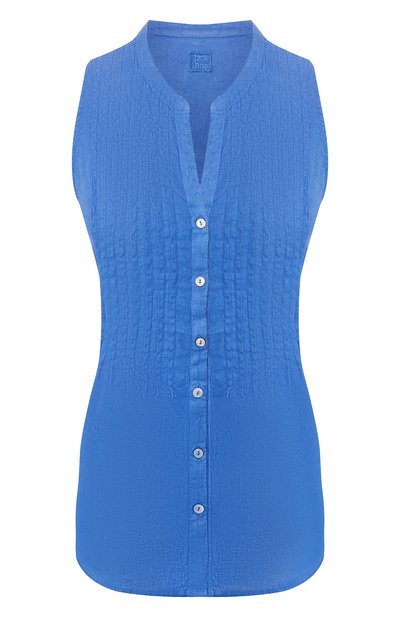 Женский льняной топ 120% LINO, арт. P0W1367/B317/000