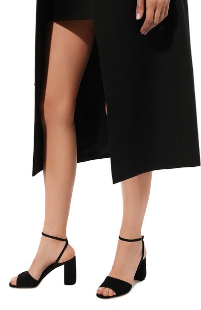 Замшевые босоножки PRADA, арт. 1X676L-008-F0002-085, фото 3