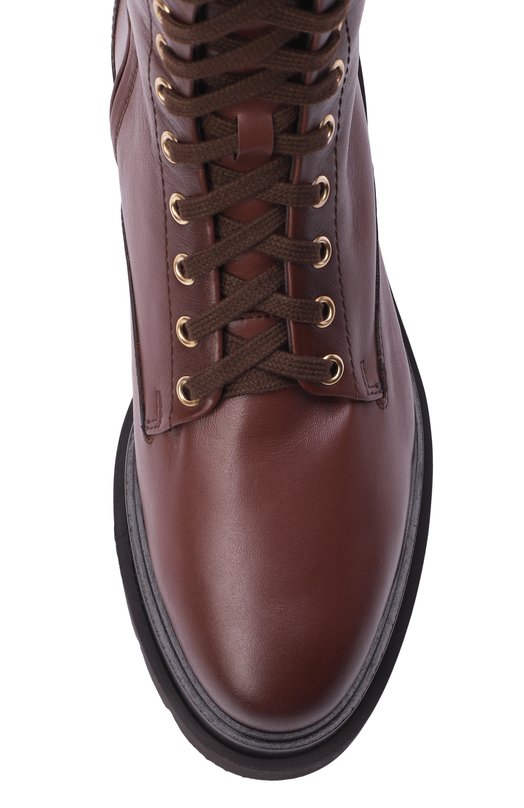 Кожаные ботинки Santoni WTEG71924G0MALGA Бордовый  WTEG71924G0MALGA Фото 6