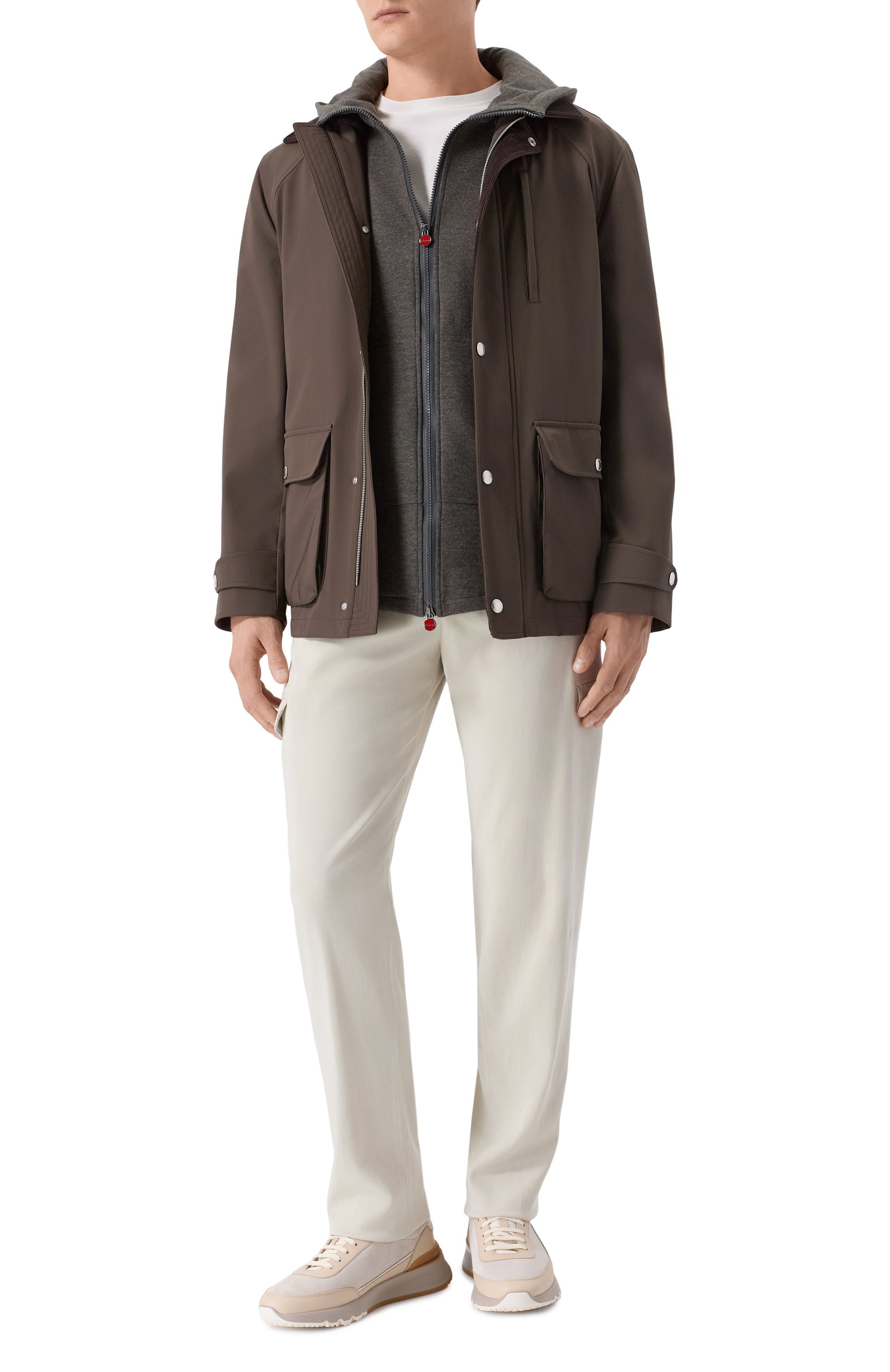 Кашемировая куртка-рубашка KITON, арт. UMC010K0150G08, фото 2