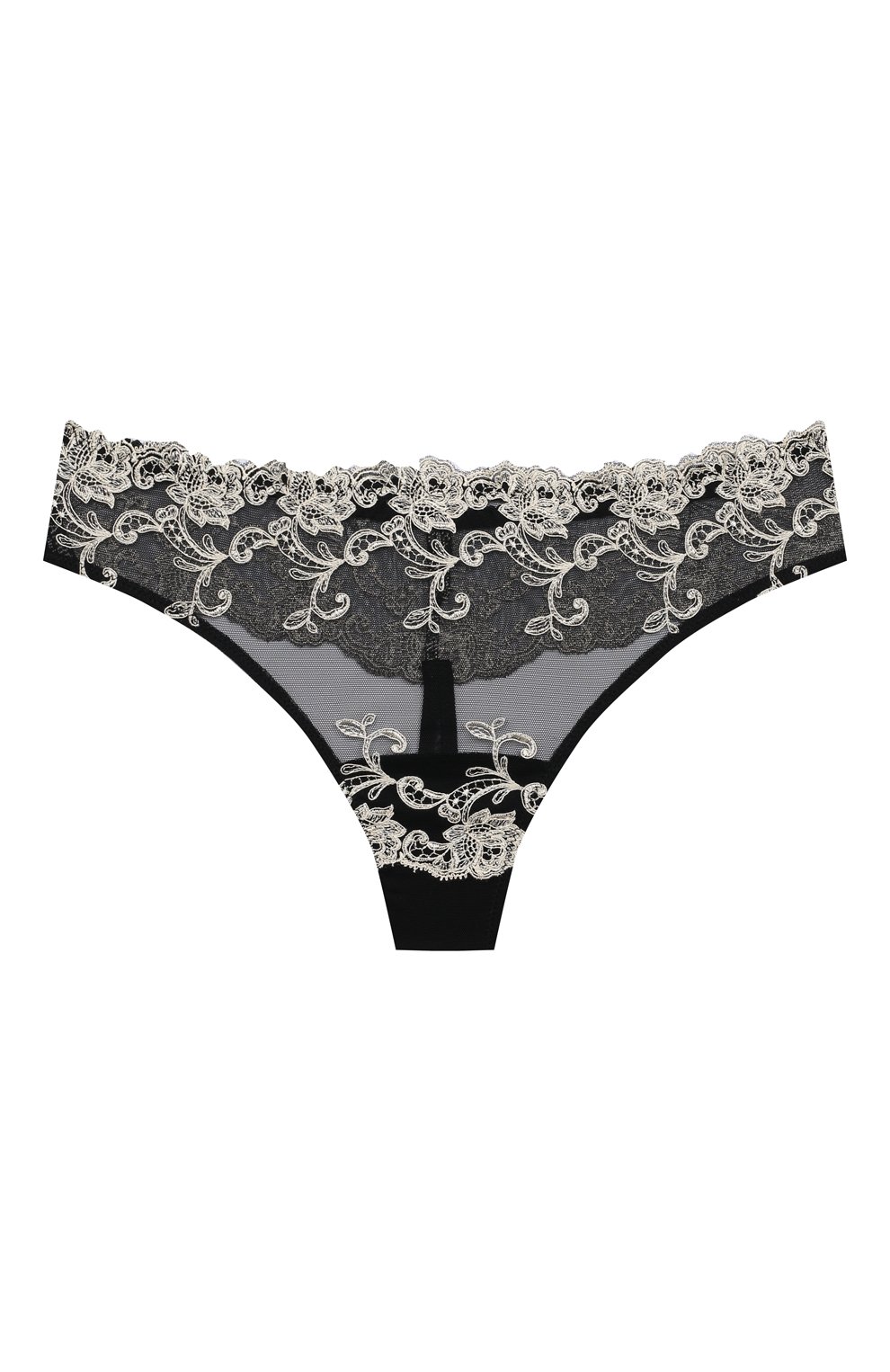 Трусы-стринги AMBRA черно-белого цвета по цене 9260 руб., арт. 1330F, фото 1 Трусы-стринги AMBRA, арт. 1330F, фото 1