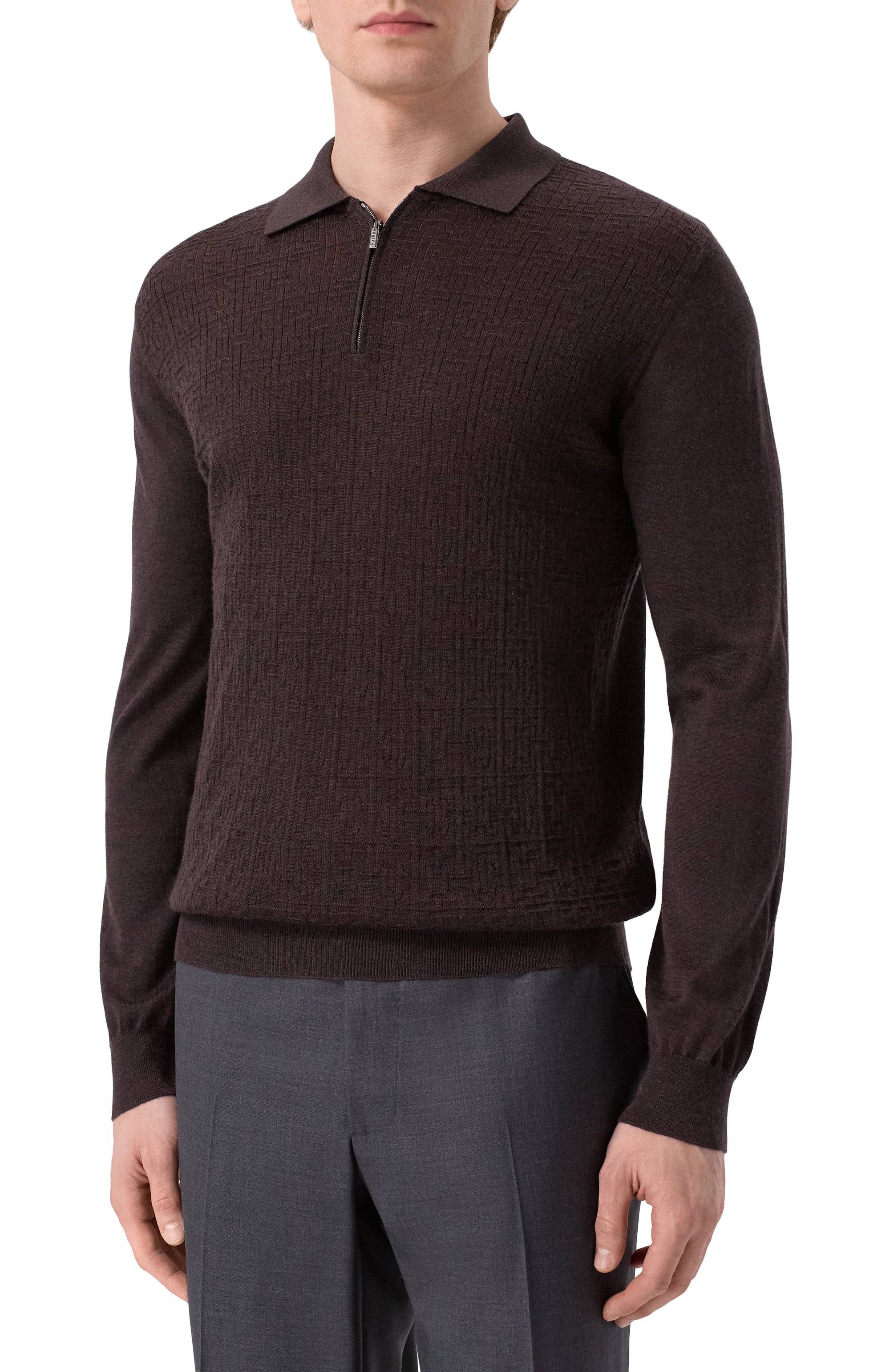 Поло из кашемира и шелка ZILLI, ар�т. KZP001M0330VMSH00, фото 3