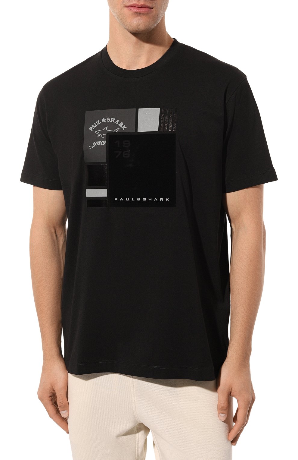 Хлопковая футболка PAUL&SHARK, арт. 13311642, фото 3