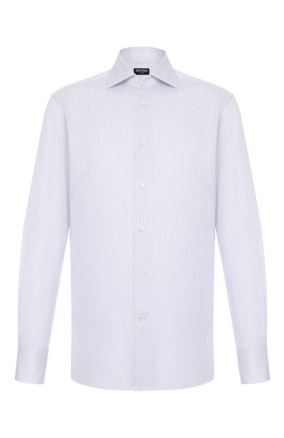 Мужская хлопковая сорочка ZEGNA, арт. 701042A7/9MS0BA