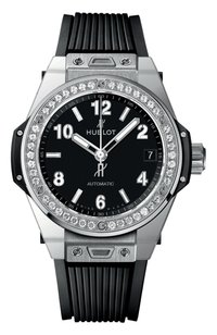 Часы big bang one click steel diamonds HUBLOT бесцветного цвета по цене 2327000 руб., арт. 465.SX.1170.RX.1204, фото 1 Часы big bang one click steel diamonds HUBLOT, арт. 465.SX.1170.RX.1204, фото 1