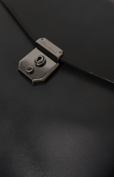 Кожаный портфель SANTONI, арт. UFBBA1992F0-GSC1N50, фото 3