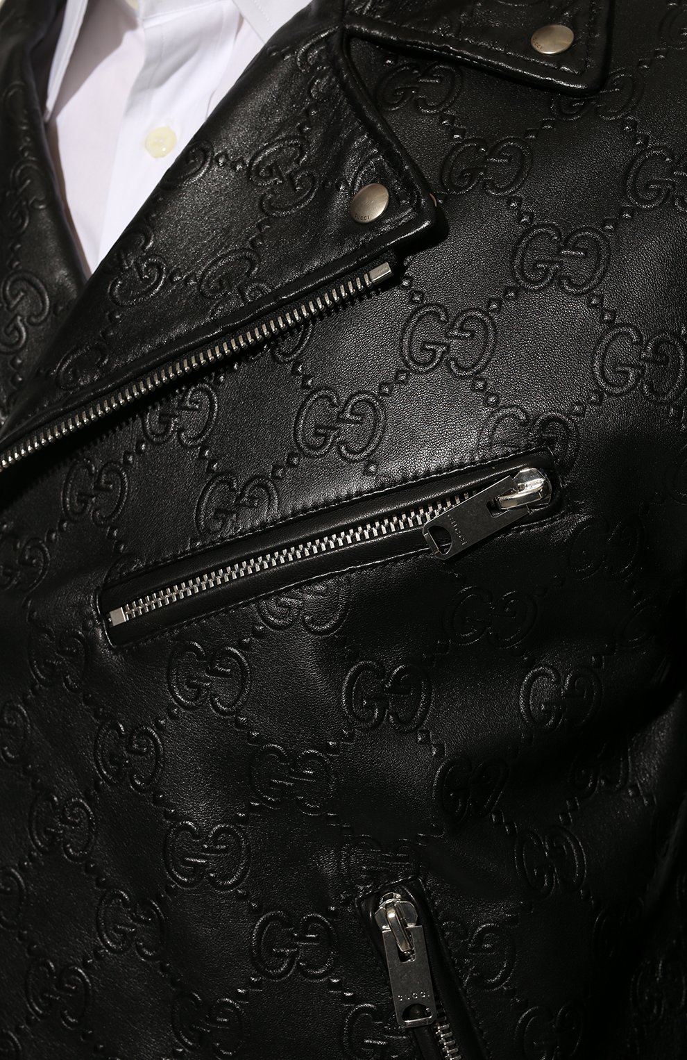 Кожаная куртка GUCCI, арт. 674312/XNAPN, фото 5