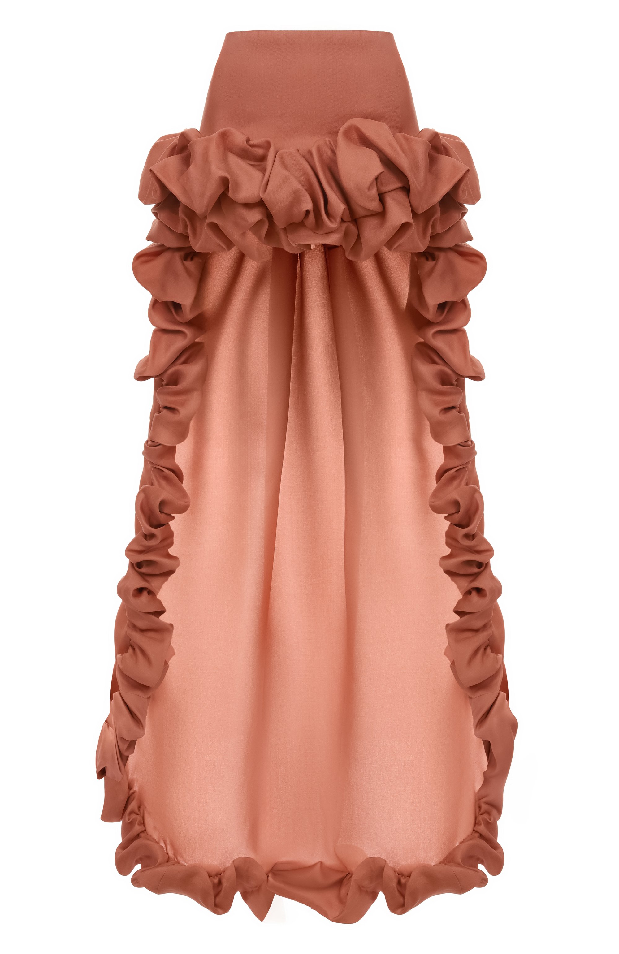 Шелковая юбка SAINT LAURENT, арт. 839665/Y4J21, ф�ото 1