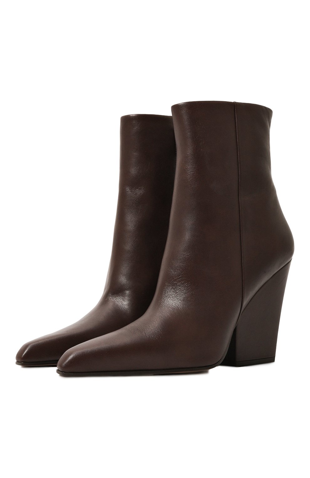 Кожаные ботильоны jane 100 PARIS TEXAS коричневого цвета по цене 69100 руб., арт. PX1195/XVT01, фото 1 Кожаные ботильоны jane 100 PARIS TEXAS, арт. PX1195/XVT01, фото 1