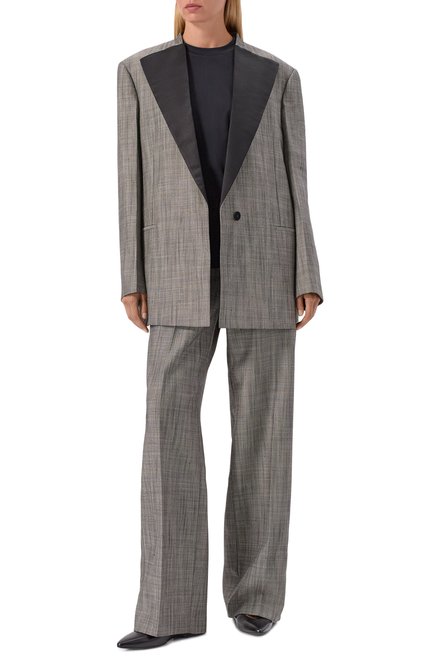 Женский жакет из шелка и шерсти JIL SANDER, арт. J02BN0222/J55079