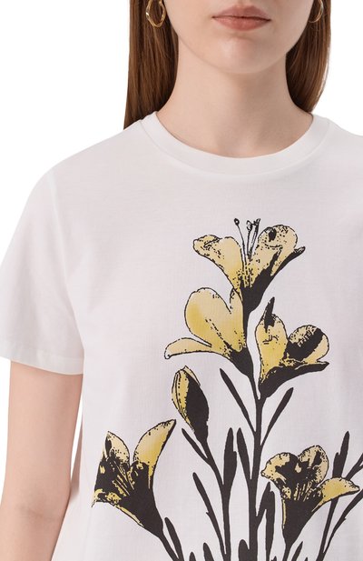 Хлопковая футболка WEEKEND MAX MARA, арт. GUGLIA, фото 5