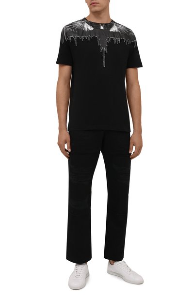 Хлопковая футболка MARCELO BURLON, арт. CMAA018F21JER004, фото 2