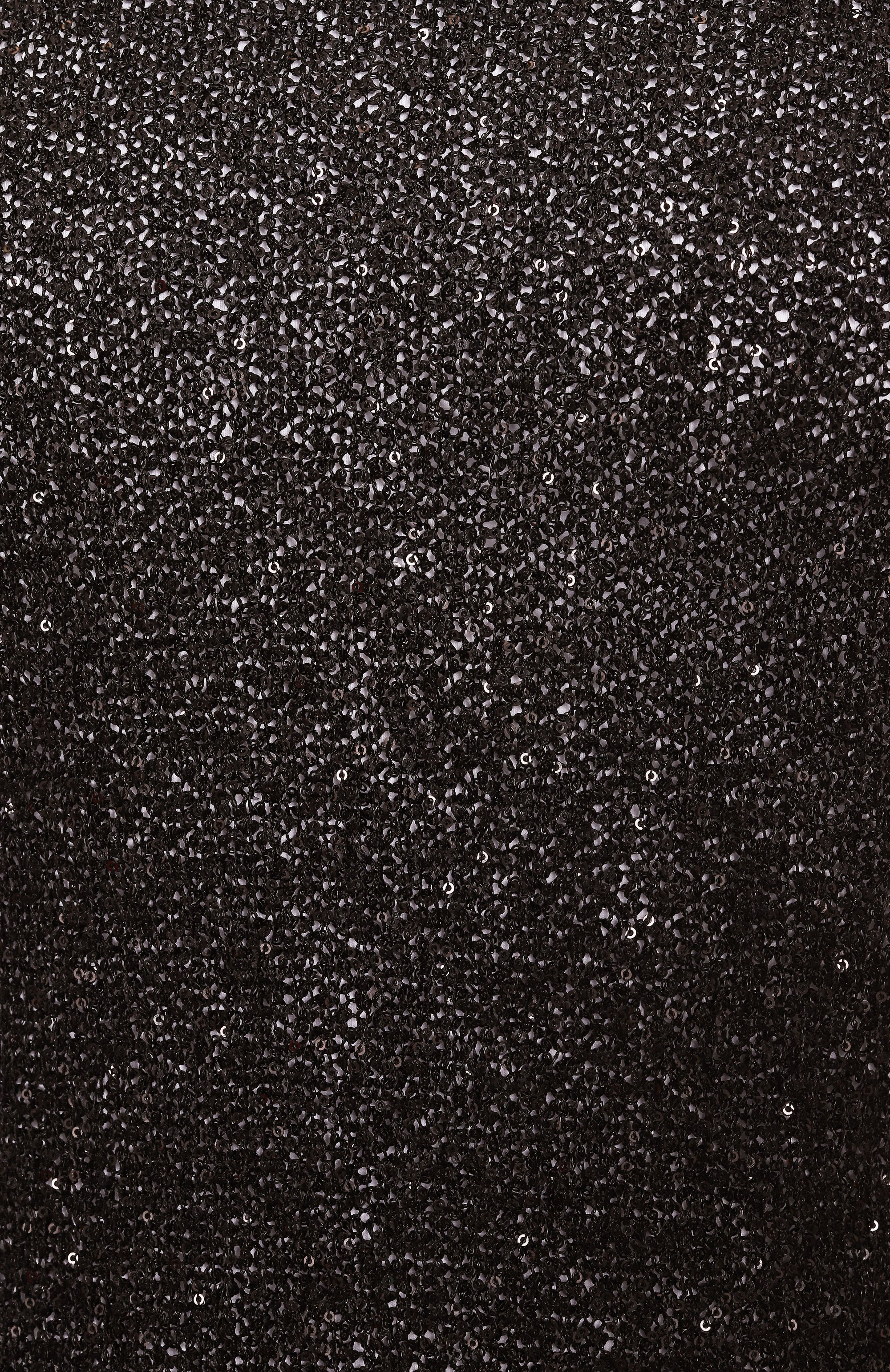 Платье с отделкой пайетками BALENCIAGA черного цвета по цене 236500 руб., арт. 818983/T7196, фото 6 Платье с отделкой пайетками BALENCIAGA, арт. 818983/T7196, фото 6
