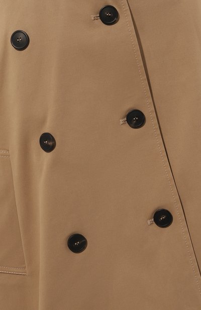 Хлопковая юбка WEEKEND MAX MARA бежевого цвета по цене 33750 руб., арт. B0L0GNA, фото 5 Хлопковая юбка WEEKEND MAX MARA, арт. B0L0GNA, фото 5