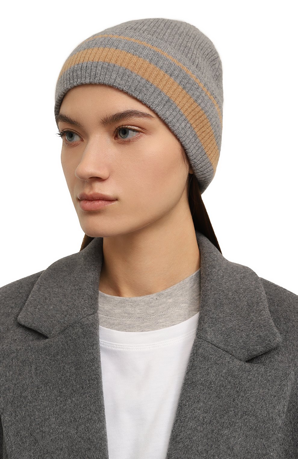 Шапка eliean из шерсти и кашемира CANOE, арт. 4201970, фото 2