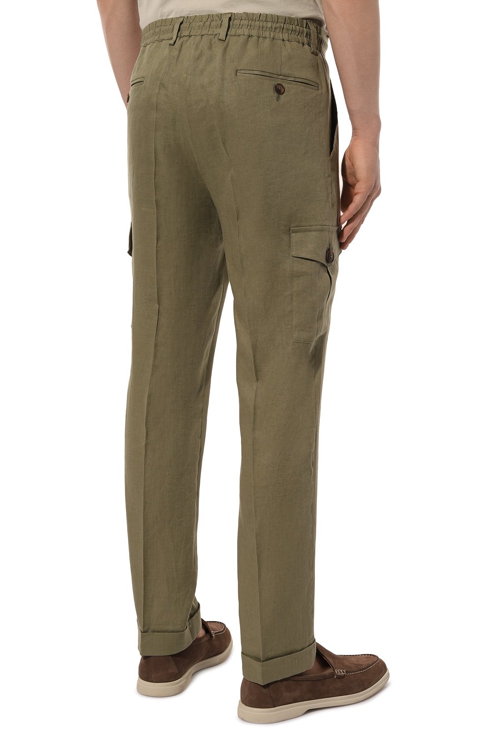 Льняные брюки-карго GRAN SASSO, арт. 76111/50017, фото 4