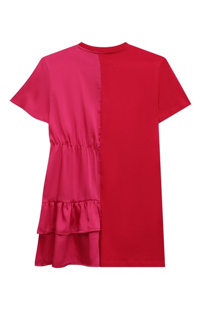 Хлопковое платье MSGM KIDS, арт. MS028815, фото 2