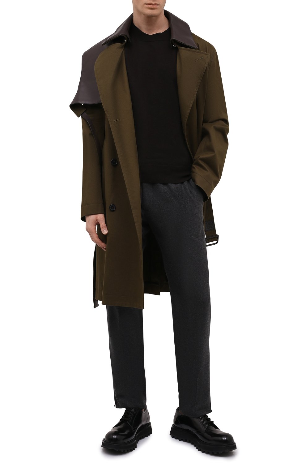 Шерстяные брюки ZILLI SPORT, арт. M0W-40-38W-F6415/0001, фото 2