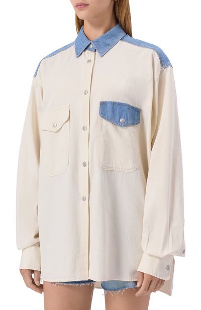 Джинсовая рубашка REPLAY, арт. W2Z1 .000.10363, фото 3