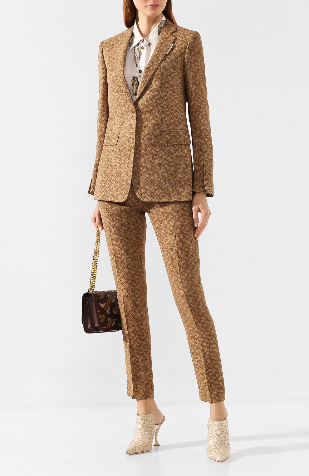 Шелковый жакет BURBERRY, арт. 8017231, фото 2