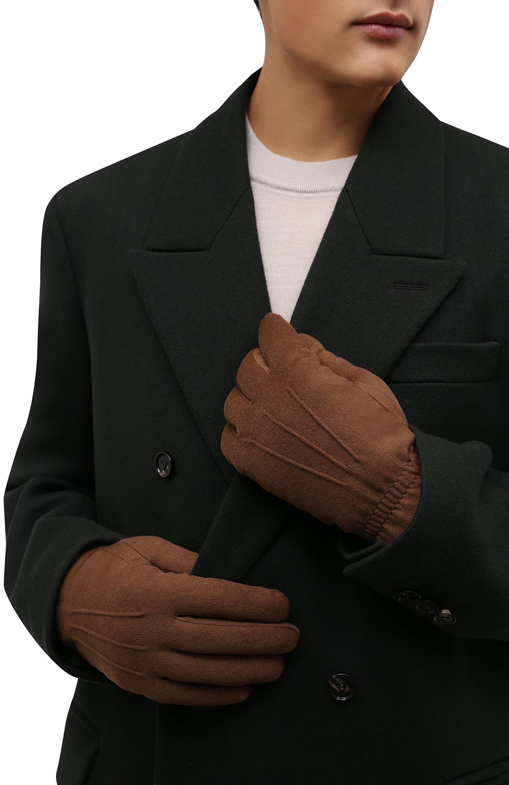 Кашемировые перчатки LORO PIANA, арт. FAL3287, фото 2