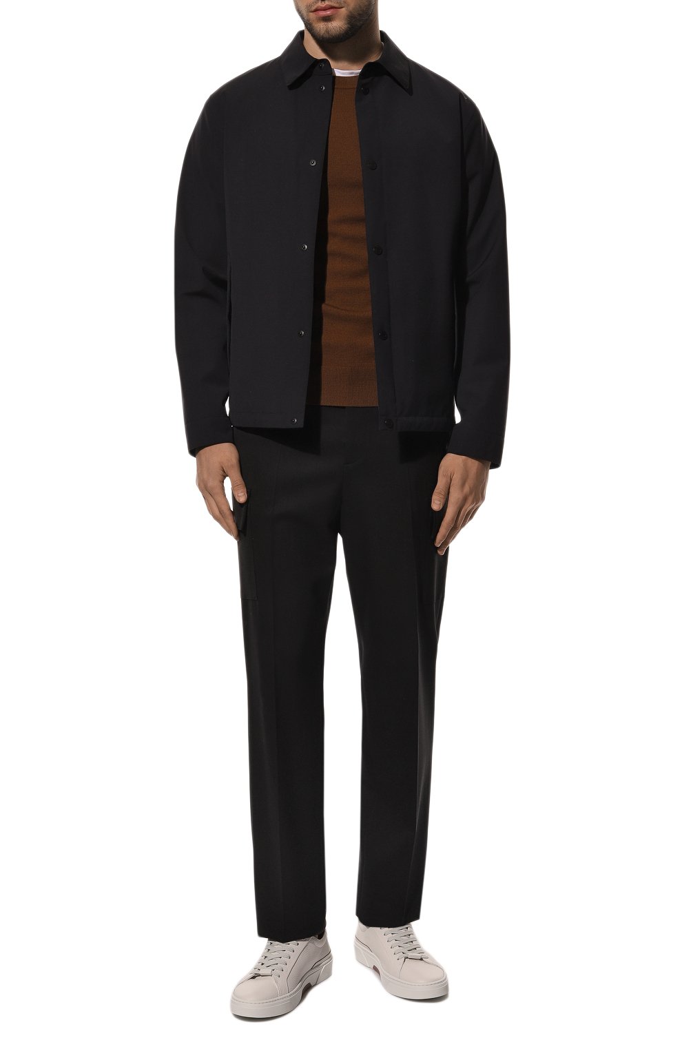 Кожаные кеды BOSS, арт. 50485241, фото 2