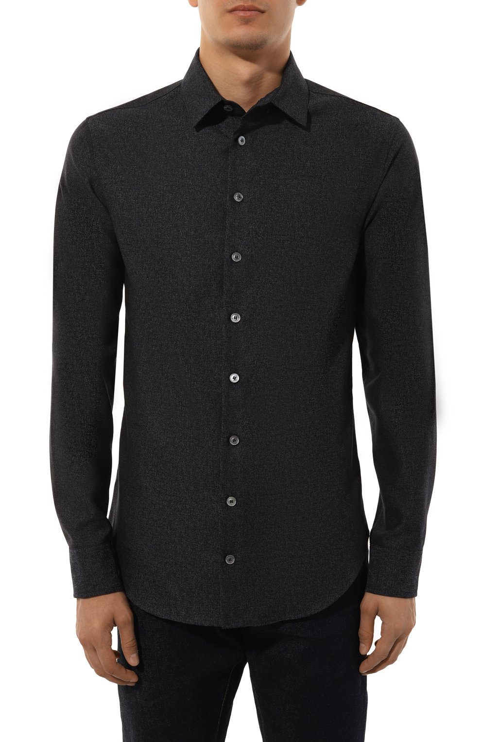 Р�убашка из шерсти и вискозы GIORGIO ARMANI, арт. GM000303/AF12013, фото 3