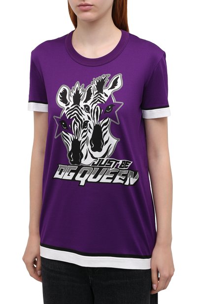 Хлопковая футболка DOLCE & GABBANA, арт. F8M20T/FI7V7, фото 3