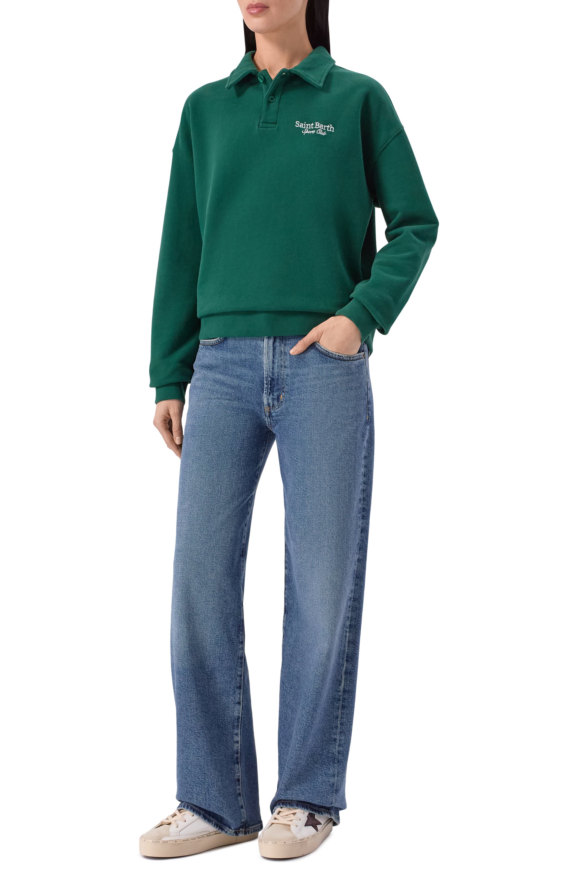 Хлопковое поло MC2 SAINT BARTH, арт. BENE001-02984I/BERENICE, фото 2