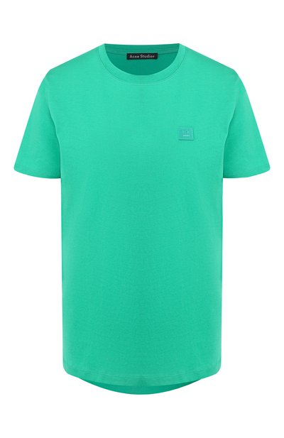 Женская хлопковая футболка ACNE STUDIOS, арт. AL0038/W