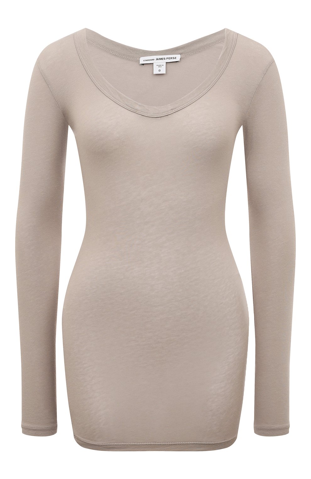 Хлопковый лонгслив JAMES PERSE, арт. WJE3792/DAP, фото 1