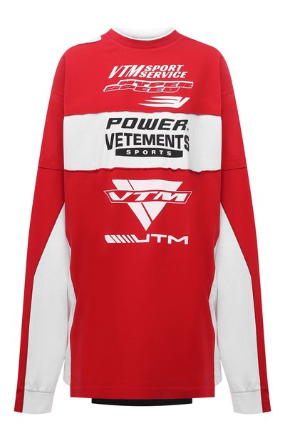 Женский хлопковый свитшот VETEMENTS, арт. UA52TR870R 1613/W