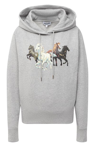 Женский хлопковое худи KENZO, арт. FA62SW8704M0