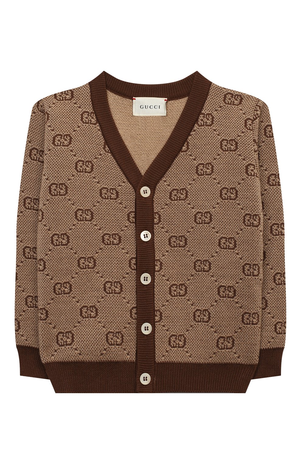 Шерстяной кардиган GUCCI, арт. 574619/XKASZ, фото 1