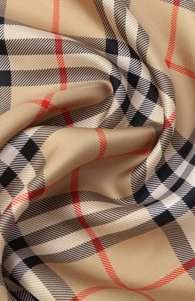 Шелковый платок BURBERRY, арт. 8116998, фото 3
