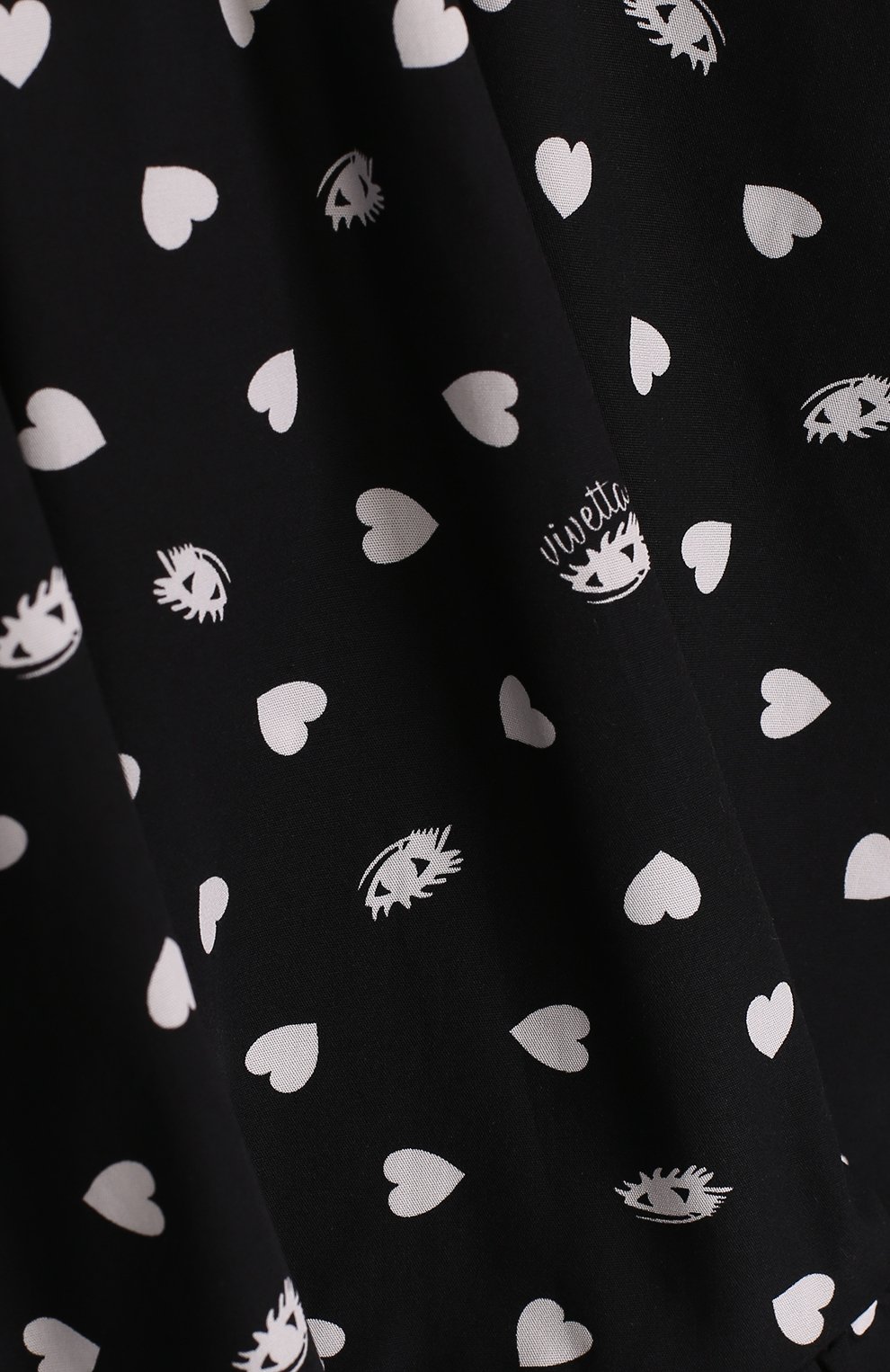 Хлопковая юбка свободного кроя с принтом и эластичным поясом VIVETTA, арт. 81 VB420/VIC, фото 3