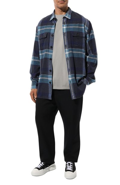 Хлопковая футболка PAUL&SHARK серого цвета по цене 21750 руб., арт. 13311654/3XL-6XL, фото 2 Хлопковая футболка PAUL&SHARK, арт. 13311654/3XL-6XL, фото 2