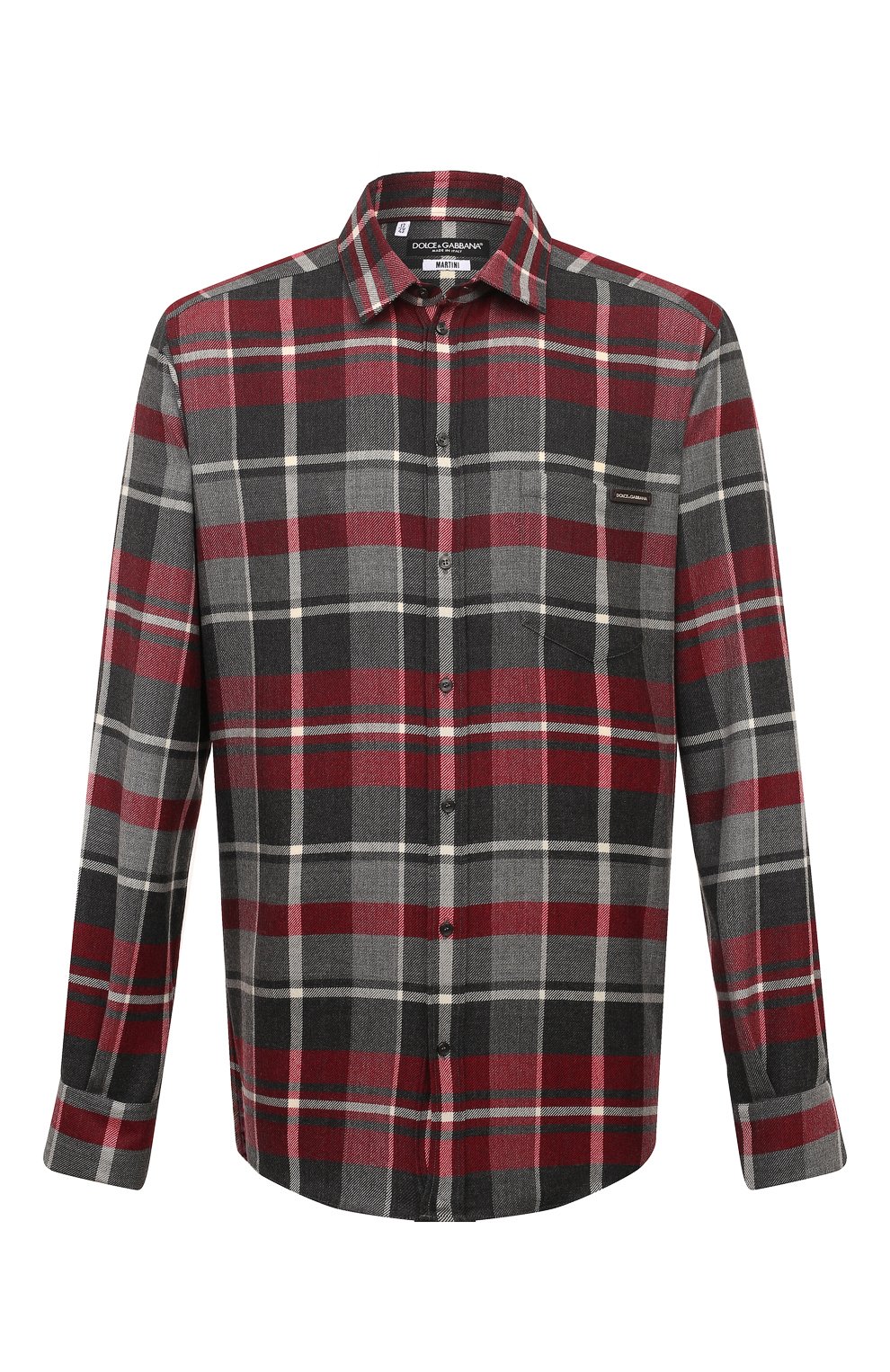 Шерстяная рубашка DOLCE & GABBANA, арт. G5JZ9T/FQ2G6, фото 1