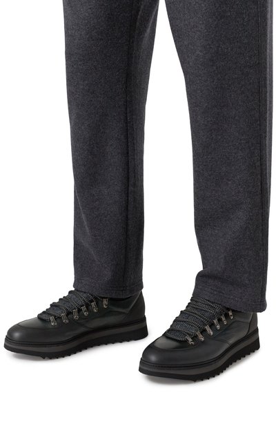 Кожаные кроссовки megeve BLU BARRETT, арт. MEGEVE-10970.46, фото 3