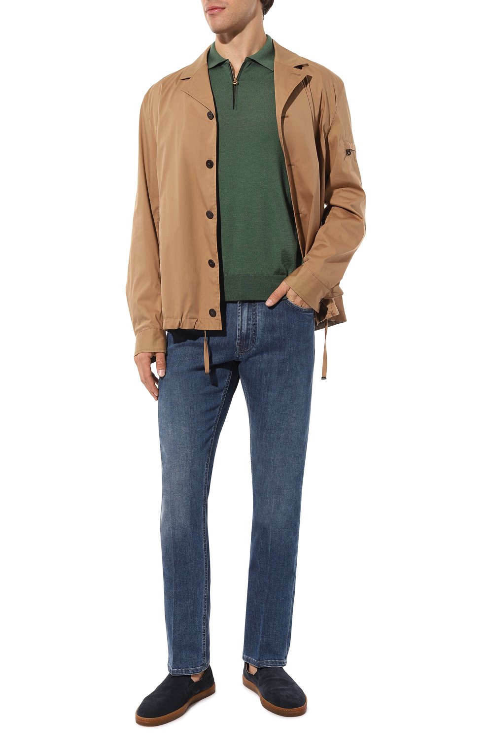 Поло из шерсти и шелка STEFANO RICCI, арт. KE08004P30/E23374, фото 2