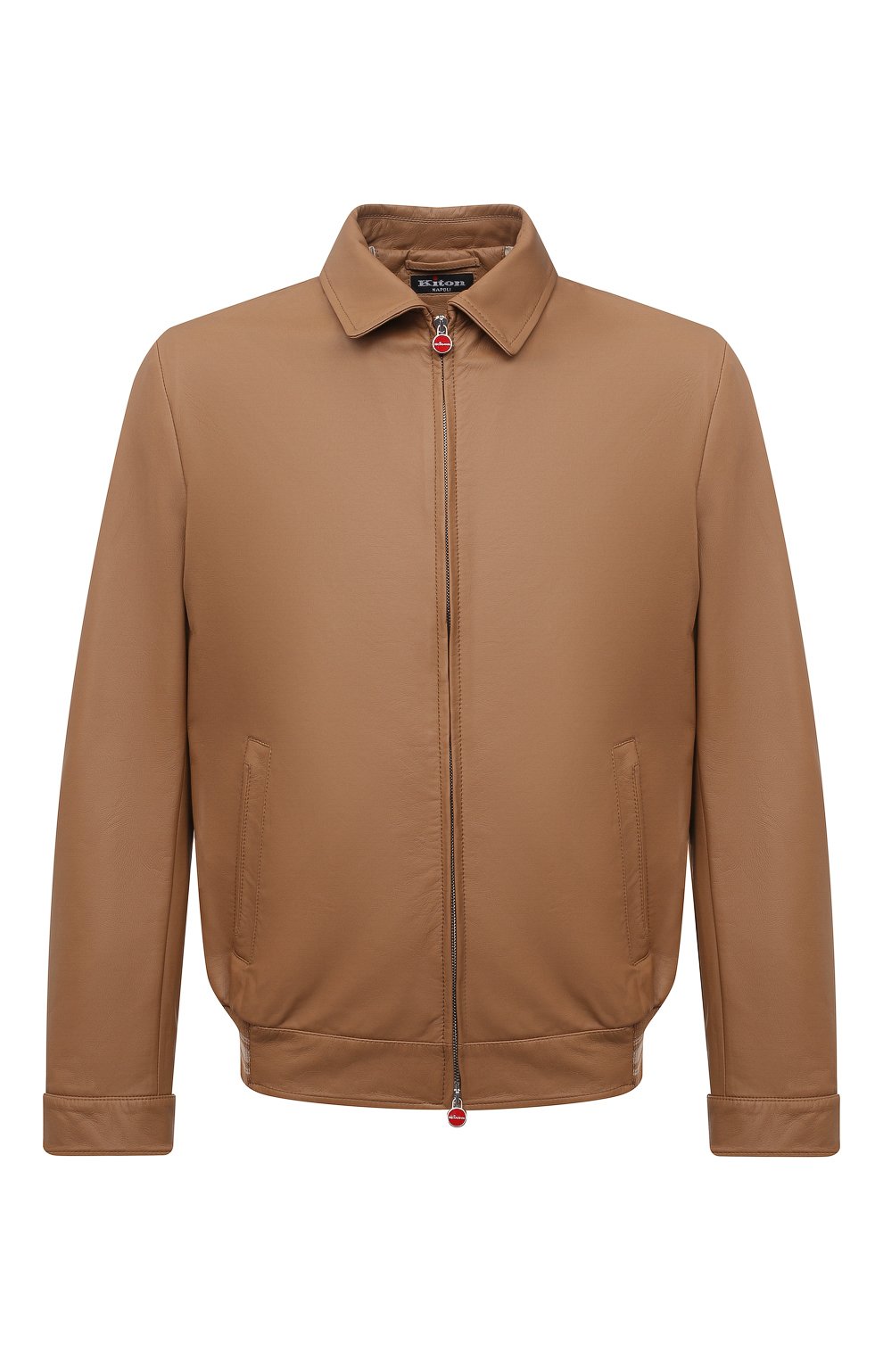 Кожаный бомбер KITON, арт. UW0898V07T83, фото 1