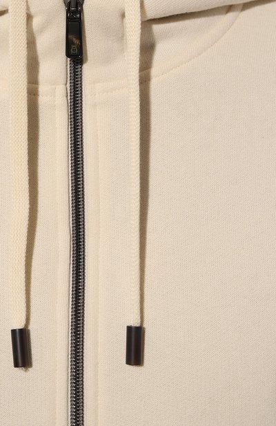 Толстовка из хлопка и кашемира CAPOBIANCO, арт. 17M404.FW00., фото 5