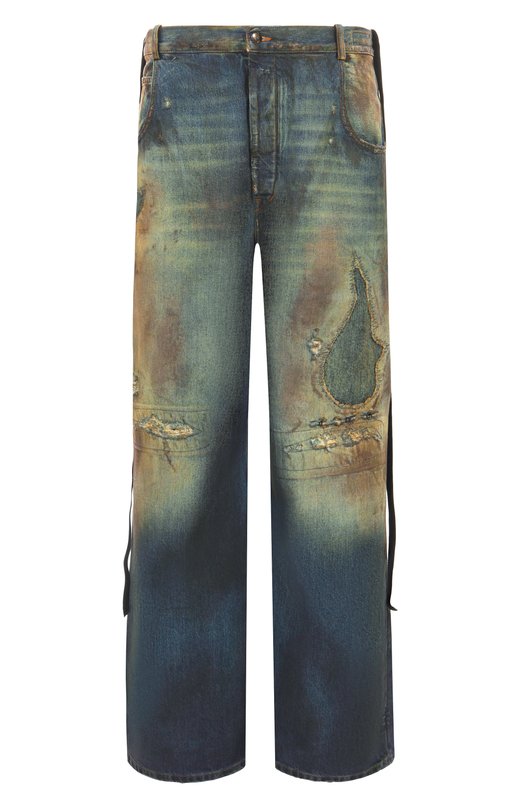 Джинсы Ann Demeulemeester B0012210/FA671 Синий B0012210/FA671
