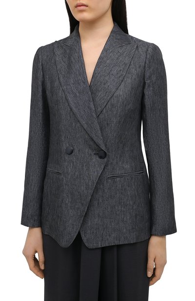 Льняной жакет EMPORIO ARMANI, арт. ANG36T/A2121, фото 3