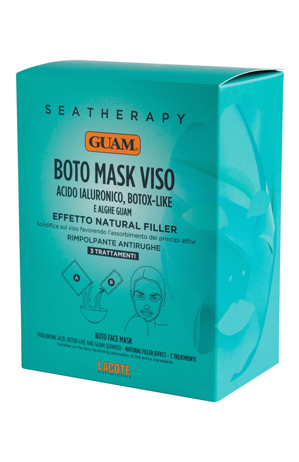 Маска для лица seatherapy boto mask viso GUAM, арт. 8025021251301, фото 1