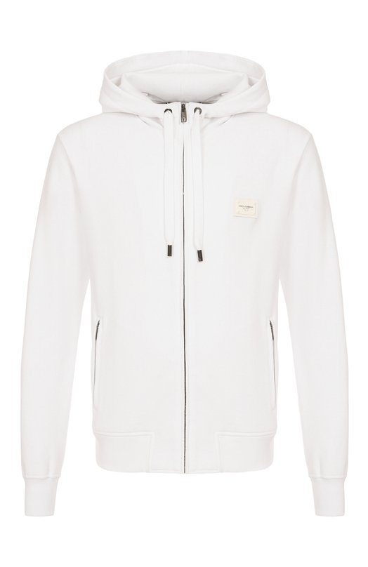 Хлопковая толстовка Dolce & Gabbana G9ABIT/G7M4Y Белый G9ABIT/G7M4Y