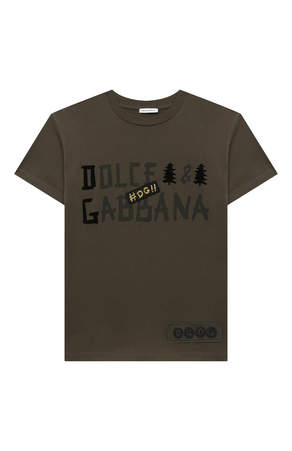 Хлопковая футболка DOLCE & GABBANA, арт. L4JTBL/G7X0E/8-14, фото 1